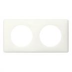  Plaque Cliane Laqu 2 postes 