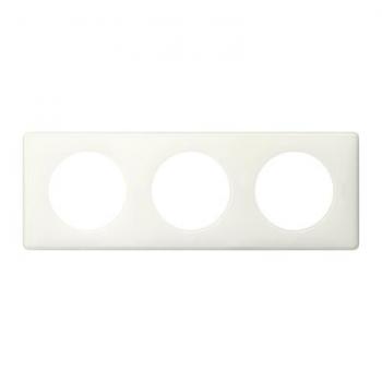  Plaque Cliane Laqu 3 postes 
