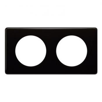  Plaque Cliane Laqu 2 postes 