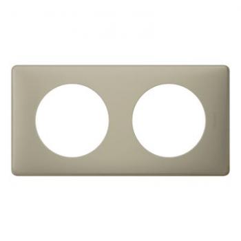  Plaque Cliane Poudr 2 postes 