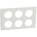  Plaque Cliane Laqu 2x3 poste 