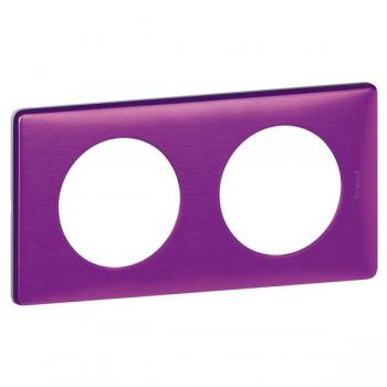  Plaque Cliane Mtal 2 postes 