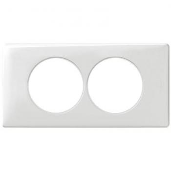  Plaque Cliane Laqu 2 postes 