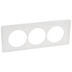  Plaque Cliane Laqu 3 postes 