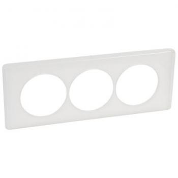  Plaque Cliane Laqu 3 postes 
