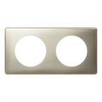  Plaque Cliane Mtal 2 postes 