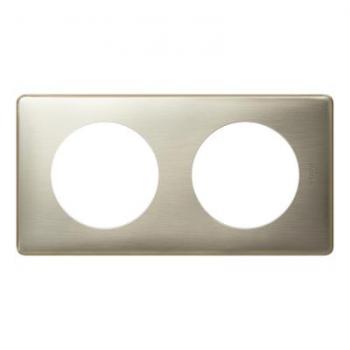  Plaque Cliane Mtal 2 postes 