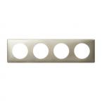  Plaque Cliane Mtal 4 postes 