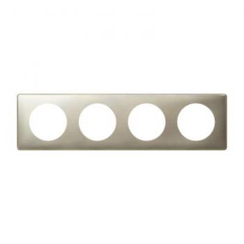  Plaque Cliane Mtal 4 postes 