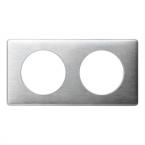  Plaque Cliane Mtal 2 postes 
