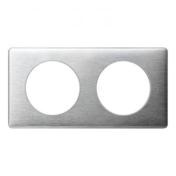  Plaque Cliane Mtal 2 postes 