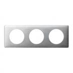  Plaque Cliane Mtal 3 postes 