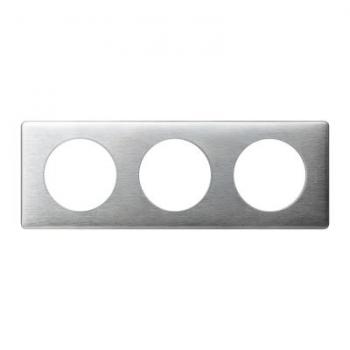  Plaque Cliane Mtal 3 postes 