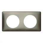  Plaque Cliane Mtal 2 postes 