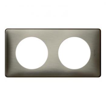  Plaque Cliane Mtal 2 postes 