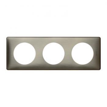  Plaque Cliane Mtal 3 postes 