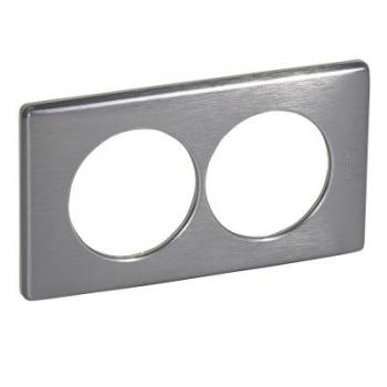  Plaque Cliane Mtal 2 postes 