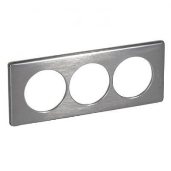  Plaque Cliane Mtal 3 postes 