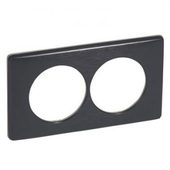  Plaque Cliane Mtal 2 postes 