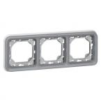  Support plaque tanche 3 poste 