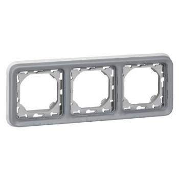  Support plaque tanche 3 poste 