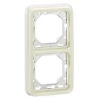  Support plaque tanche 2 poste 