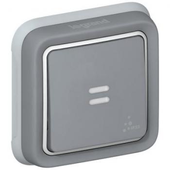  Poussoir inverseur tanche NO+ 