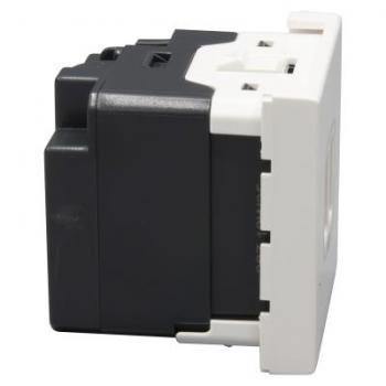 Prises 2 USB Type-A 2,4A 5V= 1 