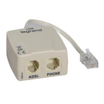 Filtre ADSL pour prise RJ45 po 