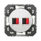  Prise haut-parleur double doox 