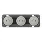  Triple prise de courant 2P+T S 