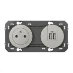  Prises 2P+T Surface + Prises 2 