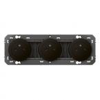  Triple prise de courant 2P+T S 