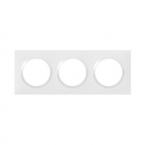  Plaque carre dooxie 3 postes 