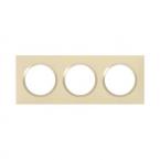  Plaque carre dooxie 3 postes 