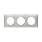  Plaque carre dooxie 3 postes 
