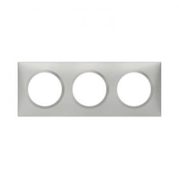  Plaque carre dooxie 3 postes 
