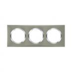  Plaque carre dooxie 3 postes 