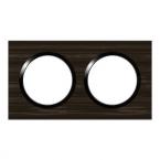  Plaque carre dooxie 2 postes 