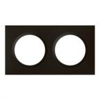  Plaque carre dooxie 2 postes 