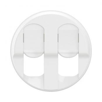  Enjoliveur prise double RJ45 C 