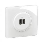  Prise double chargeur USB Cli 