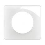  PLAQUE 1P BLANC EMAILLE 