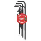  Set de 9 cl�s Milwaukee Torx e 