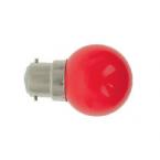  B22D 45x70 230V LED SPH ROUGE 