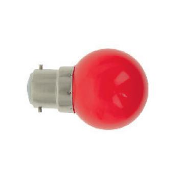  B22D 45x70 230V LED SPH ROUGE 