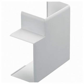  Angle plat - Pour goulotte de 