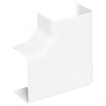  Angle plat - Pour goulotte de 