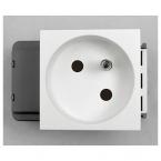  Prise 2P+T Logix - 2 modules - 