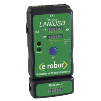  Testeur de cbles Ethernet, t 